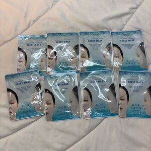 Set of 6 Ebanel hyaloronic Collagen Hydrating Sheet Mask- 1 sheet in each pack